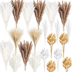 440PCS Natural Pampas Grass Mix Bouquet | Dried Pampas Bouquet - Image 4