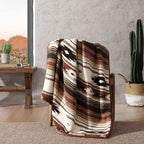 Wrangler - Faux Shearling Throw Blanket 50x60, Ultra Soft Reversible Plush - Image 2