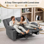 Loveseat Recliner Sofa, Big Large Reclining Sofa - Image 6