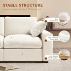 Ihanherry Cloud Sectional Couches - Image 4