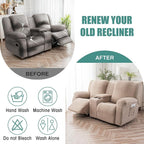 Genina Recliner Loveseat Covers - Image 6