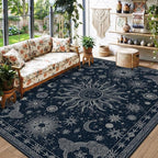 Vacuum-Friendly, 6x9 Washable Area Rug - Image 2