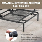 Crestlive Products Outdoor Patio Furniture Set, 6 Seater Modular Oversized - Image 5