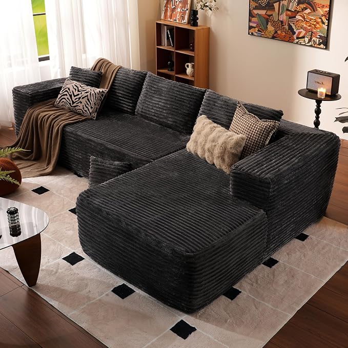 ovios 104" Cloud Boneless Couch - Image 7