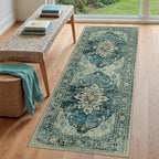 RELEANY Washable Area Rug, Runner 3'x7', Water Repellent, Pet Friendly - Image 3