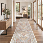 2x8 Runner Rug Non Slip, Washable Hallway Runner Rug, Nursery Room, Soft Runner - Image 5