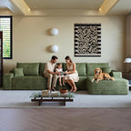 136" Sectional Couches for Living Room Cloud Couch Sofa - Image 6
