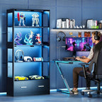 Lamtor 67-inch Glass Display Cabinet – Curio Cabinet - Image 8