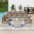 Printed Couch Cushion Covers, Sofa Covers Washable - Image 2