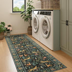 DUKINO 2x7 Runner Rug for Hallway, Washable Kitchen Rugs Non Slip, Stain - Image 4