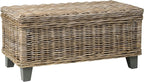 East at Main Woven Rattan Storage Coffee Table by EastatMain