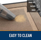 OLANLY Front Door Mat Outside 47x32, All-Season Heavy-Duty Rubber Doormat | - Image 5