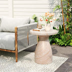 Christopher Knight Home Jayme 22.5" Indoor Outdoor Round Top Accent Side Table by ChristopherKnightHome