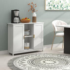 TaoHFE White Buffet Cabinet - Image 8