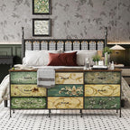 Tohomeor Dresser with Drawers for Bedroom Chest of Drawers Fabric Dresser for - Image 3