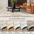 Boho Long Bathroom Runner Rug 24 x 72 Washable Non Slip - Image 8