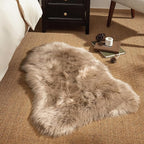 Ashler Faux Fur Rug, 2 x 3 Ft, Machine Washable | Fluffy Shaggy Rug, Ultra Soft - Image 3