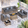 8-Piece Patio Furniture Set by VonzoyHome