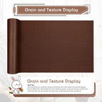 KING MOUNTAIN Leather Repair Patch, 16 x 60 Inches self Adhesive Leather Repair - Image 2