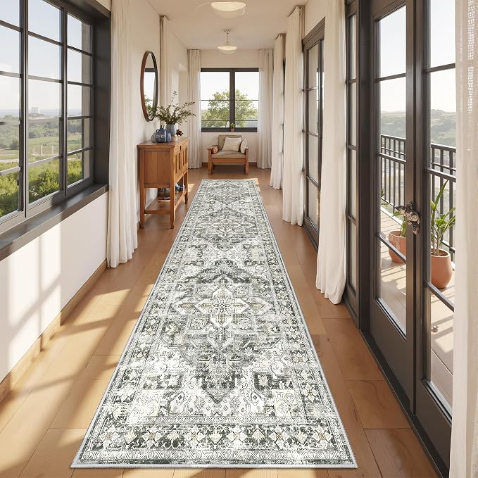 Kitchen Runner Rug Non Slip Washable Rugs 2.5x10, Carpet Runner - Image 3