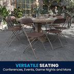 Flash Furniture Hercules Series Plastic Folding Chair - Image 9