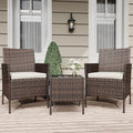 GarveeLife 3-Piece Patio Furniture Set, Rattan Outdoor Furniture by GarveeLife