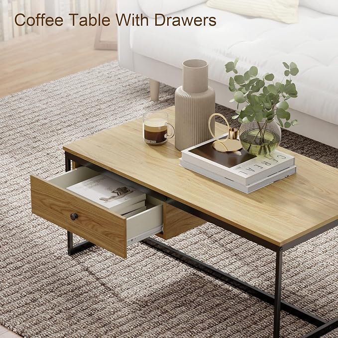 Manora Minimalist Coffee Table - Image 4