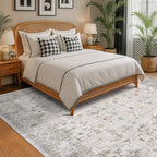 Light Gray & Sage Living Room Rug 8x10 - Image 3