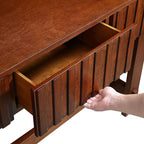 52" Wood Console Table for Entryway, Modern Sofa Table - Image 6