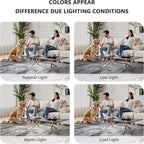 Living Room Rug 6x9, Abstract Modern Ultra Soft Washable Rug, Non Slip Carpet - Image 7