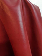 NAT Leathers | Burgundy Faux Smooth Leather Fabric PU by The Yard Synthetic - Image 3