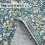 Washable 3x5 Entryway Area Rugs: Ultra Soft Low Pile Carpet - Image 4