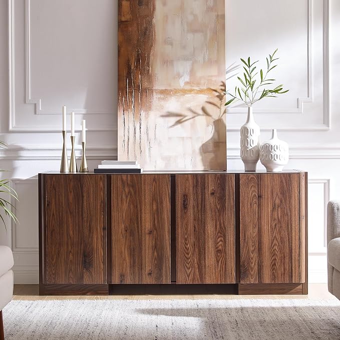 JXQTLINGMU 66" Large Sideboard Buffet Cabinet - Image 7