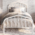 SHA CERLIN Twin Size Metal Platform Bed Frame by SHACERLIN