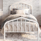 SHA CERLIN Twin Size Metal Platform Bed Frame by SHACERLIN