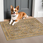 Brown Washable Entry Rug - Image 6