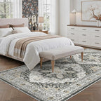Madane 4x8 Wide Hallway Runner Rug Washable - Image 4