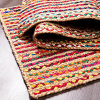 Hausattire Boho Braided Runner Rug - Image 5
