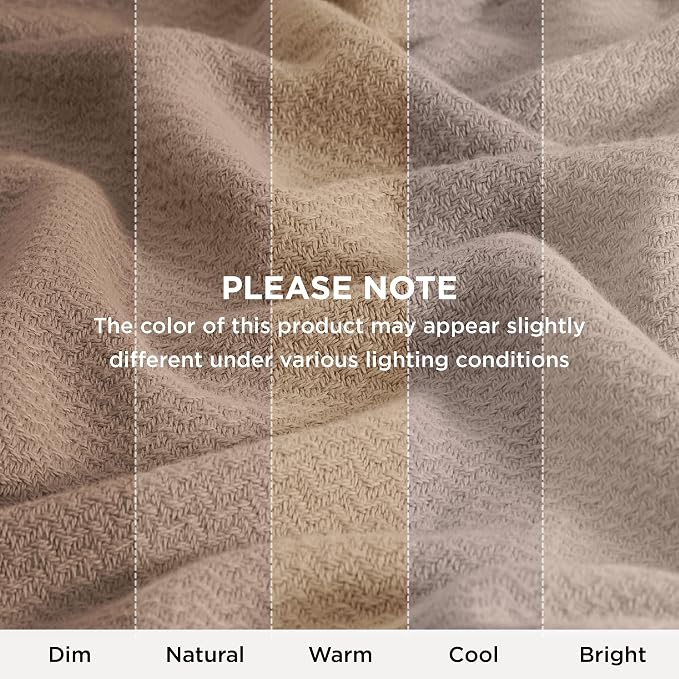 Bedsure GentleSoft 100% Cotton Blanket King Size - Image 8
