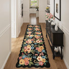 DUKINO 2x10 Runner Rug for Hallway, Washable Kitchen Rug Non Slip, Low Pile by DUKINO