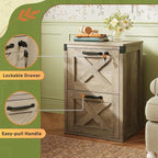 DEVAISE 2 Drawer File Cabinet - Image 6