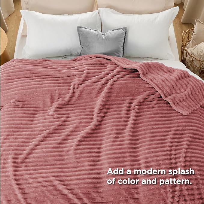Bedsure Full Size Fleece Blankets - Image 6