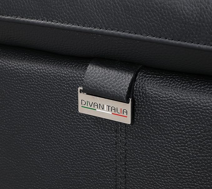 Blackjack Furniture Weston Collection Genuine Italian Leather Living Room - Image 6