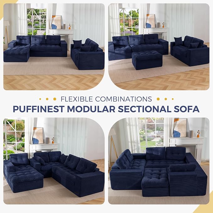 MAXYOYO Modular Sectional Sofa - Image 4