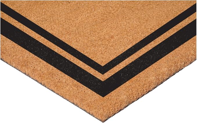 Calloway Mills 152962436L Black Border 24" x 36" Monogram Doormat - Image 6