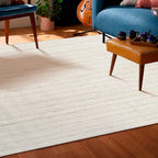 Hausattire Hand Woven Jute Braided Rug, Off White | 100% natural jute, - Image 5