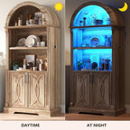 Vlsrka Arched Cabinet, Kitchen Pantry Cabinets - Image 4