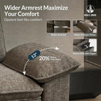 HERA'S HOUSE 158" Modular Sectional Sofa, Oversized U Shaped Couches - Image 3
