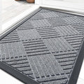 OLANLY Front Door Mat Outside Entrance 33x21, Waterproof Heavy-Duty Doormat | by OLANLY