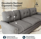 HERA'S HOUSE 3 Pieces Modular Sectional Sofa Sets, Oversized Couch Set - Image 9